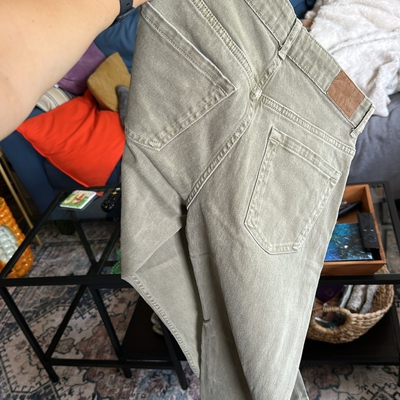 ZARA | Denim Khaki Pants - Picture 8 of 13
